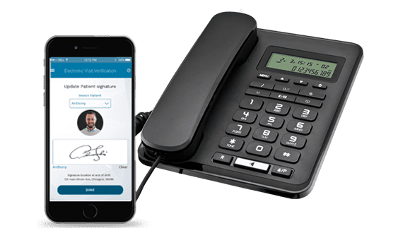 EVV Using Mobile App and Telephony