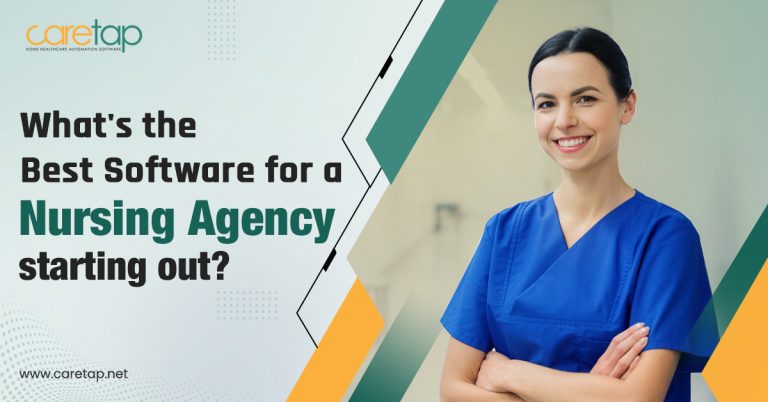 feature image for nursing agency software