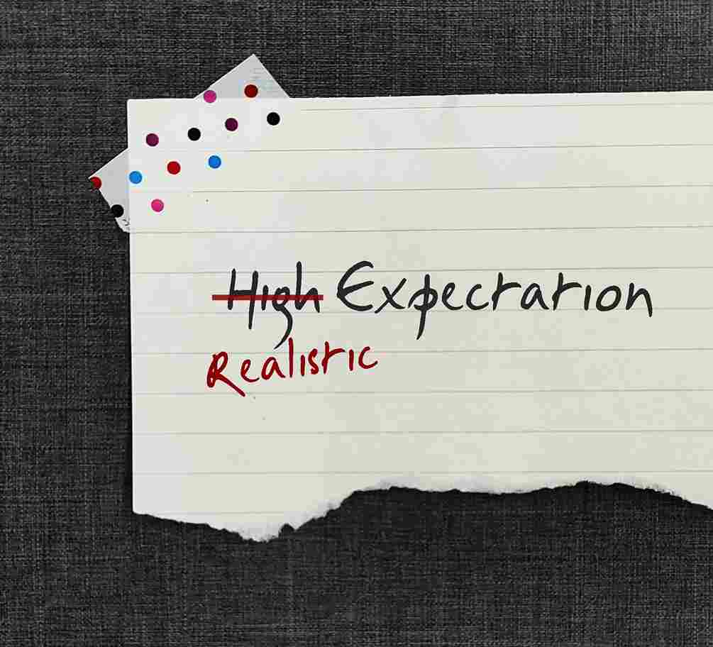 set realistic expectation to stay happy for caregivers