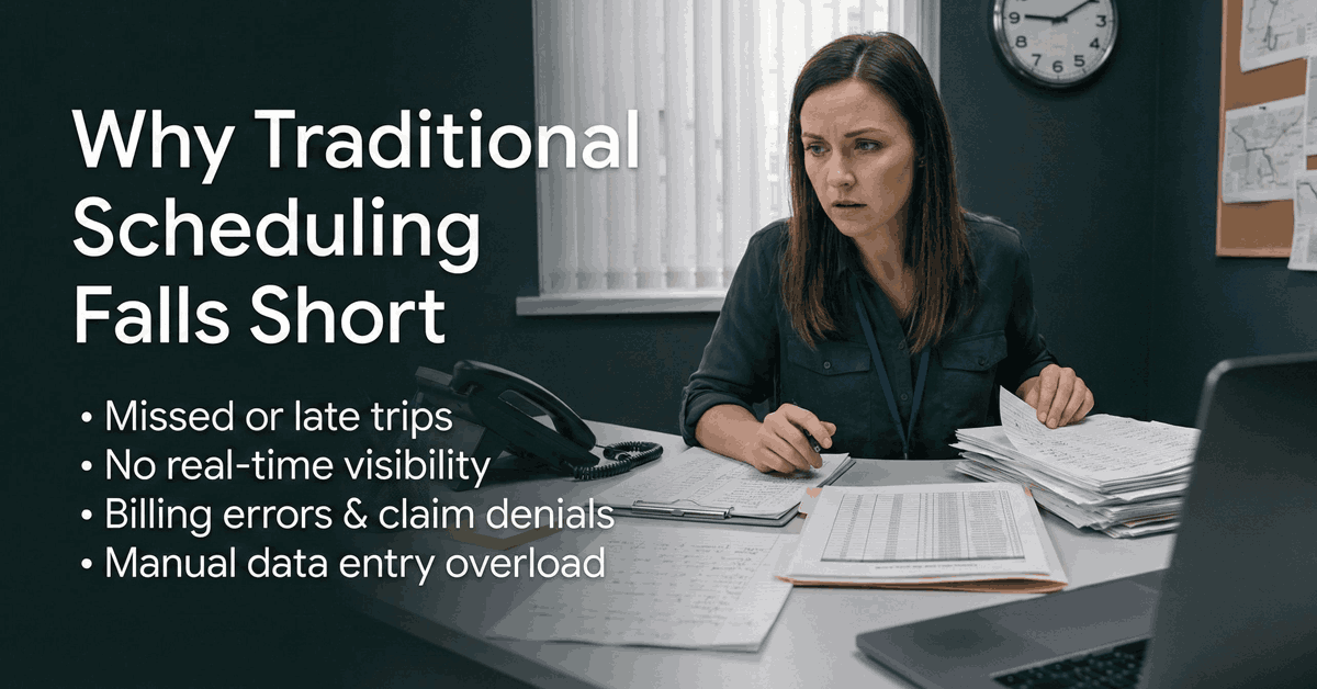 why traditional scheduling falls short